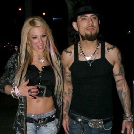 Daisy de la Hoya and her ex-boyfriend Dave Navarro
